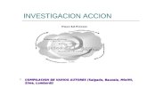 INVESTIGACION ACCION  COMPILACION DE VARIOS AUTORES (Salgado, Bausela, Minitti, Sime, Lombardi)