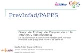 PrevInfad/PAPPS Grupo de Trabajo de Prevención en la Infancia y Adolescencia De la Asociación Española de Pediatría de Atención Primaria y del programa.