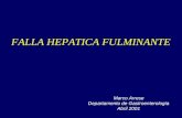 FALLA HEPATICA FULMINANTE Marco Arrese Departamento de Gastroenterología Abril 2001.