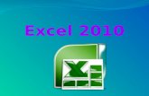 1.1. Iniciar Excel 2010 Desde el botón Inicio situado, normalmente, en la esquina inferior izquierda de la pantalla. Coloca el cursor y haz clic sobre.