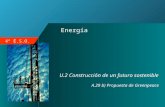 4º E.S.O. Energía U.2 Construcción de un futuro sostenible A.29 b) Propuesta de Greenpeace.