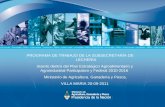 PROGRAMA DE TRABAJO DE LA SUBSECRETARÍA DE LECHERÍA Inserto dentro del Plan Estratégico Agroalimentario y Agroindustrial Participativo y Federal 2010-2016.