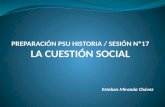 Esteban Miranda Chávez. El término “Cuestión Social” es sumamente amplio, de difícil consenso, por lo que ha sido motivo de debates y discusiones. Sin.