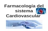 Farmacología del sistema Cardiovascular. Componentes del sistema circulatorio Aurículas: reciben la sangre que retorna al corazón por las venas (presión.