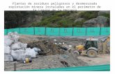 Plantas de residuos peligrosos y desmesurada explotación minera instaladas en el perímetro de la Laguna de la Herrera.
