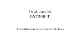 Graficación IA7200-T Transformaciones Geométricas.