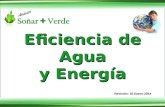 Revisión: 10 Enero 2014 Eficiencia de Agua y Energía.