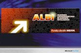 ALBI Agenda ¿Qué es la ALBI y a quién va dirigida? ¿Qué es Business Intelligence? Estructura del Curso Inicio Ayuda Mi Carpeta Programa Comunidad Contenido.