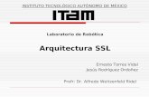 Laboratorio de Robótica Arquitectura SSL Ernesto Torres Vidal Jesús Rodríguez Ordoñez Profr: Dr. Alfredo Weitzenfeld Ridel INSTITUTO TECNOLÓGICO AUTÓNOMO.