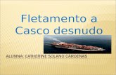 Fletamento a Casco desnudo.  El fletante (administrador) es el naviero que se obliga a realizar el transporte, sea o no el propietario del buque.  El.