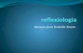 Alumno.Jose Rodolfo Reyes. La reflexología, reflexoterapia o terapia zonal es la práctica de estimular puntos sobre los pies, manos, nariz u orejas (llamados.