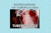 BIOSEGURIDAD EN TUBERCULOSIS.  Existe un mayor riesgo de infección por tuberculosis para los trabajadores de salud por lo que es importante adherirse.