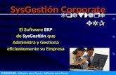 SYSGESTION, Software para Pymes, Software para Crecer El Software ERP de SysGestión que Administra y Gestiona eficientemente su Empresa Software ERP SysGestión.