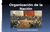 Organización de la Nación Profesora Verónica Ortega G.