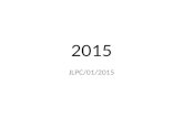 2015 JLPC/01/2015. Novedades FSICALES - 2015 Reforma Laboral Sistema de Pago Referenciado SIPARE IMSS Inscripción Masiva RFC Buzón Tributario – CANCELACION.