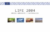 LIFE 2004 MEDIO AMBIENTE Y NATURALEZA. Funciones de los equipos externos Asesoran a la Comisión en el seguimiento y la evaluación y de las actividades.