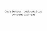 Corrientes pedagógicas contemporáneas. I – De orientación marxista 1.Antonio Gramsci 2.Paulo Freire - alfabetización - concientización - liberación.