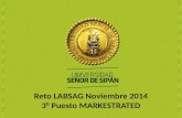 Reto LABSAG Noviembre 2014 3° Puesto MARKESTRATED.