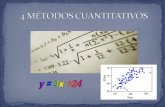 Comprender la importancia del uso del método cuantitativo. Conocer y analizar los métodos cuantitativos mas usuales: Aprender la metodología aplicada.