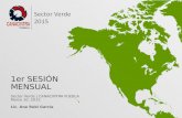 1er SESIÓN MENSUAL Sector Verde | CANACINTRA PUEBLA Marzo 10, 2015 Lic. Ana Rubi García.