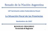 1. 2  Evolución Reciente de las Finanzas Públicas Subnacionales El Agotamiento del Ahorro Fiscal Provincial La Evolución Divergente de Gastos y Recursos.