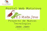Koldo Parra de la Horra1 Portal Web Matajove Proyecto de Nuevas Tecnologías 2008-2009.