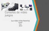 Consolas de video juegos Luz Aida Uribe Ramírez Ceteli Tics 2014.