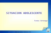 Psic. Ana Castro – Setiembre 2003 SITUACION ADOLESCENTE Funes Arteaga.