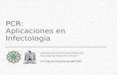 1 PCR: Aplicaciones en Infectología Laboratorio de Biología Molecular Facultad de Medicina UASLP CA Garcia Sepúlveda MD PhD.