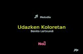 Melodía Udazken Koloretan Benito Lertxundi No  jfp.