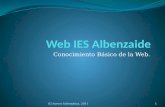 Conocimiento Básico de la Web. 1(C) Inecor Informática. 2011.