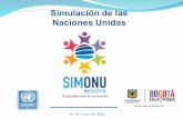 21 de Abril de 2015. La Simulación Distrital es una iniciativa de la SED en convenio con el CINU, en el marco de los Proyectos de Educación para la Ciudadanía.