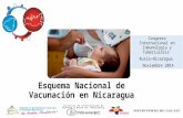 Esquema Nacional de Vacunación en Nicaragua Congreso Internacional en Inmunología y Tuberculosis Rusia-Nicaragua Noviembre 2014.