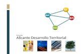 Proyecto Alicante Desarrollo Territorial del en sos tr.