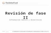 Revisión de fase II Información básica y directrices Apr 2013 Colombia 1.