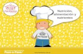 Nutrición, alimentación y nutrientes. ¿Qué es la nutrición? La nutrición es el aprovechamiento de los nutrientes por el cuerpo para realizar funciones.