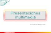 Autora: Francisca Montañez Muñoz. Presentaciones multimedia. Conceptos básicos 1 13 Diapositiva. Nombre que toman las páginas de la presentación. Autodiseño.