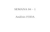 SEMANA 04 – 1 Análisis FODA. ANALISIS DE FACTORES INTERNOS Y EXTERNOS.