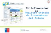 ChileProveedores Registro Oficial de Proveedores del Estado.