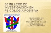 PROGRAMA DE PSICOLOGIA FACULTAD DE SALUD UNIVERSIDAD SURCOLOMBIANA.