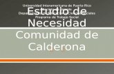 Universidad Interamericana de Puerto Rico Recinto de Fajardo Departamento de Educacion y Ciencias Sociales Programa de Trabajo Social.