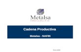 Enero,2005 Cadena Productiva Metalsa - NAFIN. 2 / Invitación al programa Ante a la difícil situación que actualmente vive la Industria, Metalsa se ha.