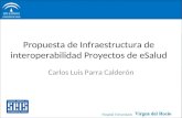 Propuesta de Infraestructura de interoperabilidad Proyectos de eSalud Carlos Luis Parra Calderón.