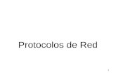 Protocolos de Red 1. 2 PROTOCOLOS DE RED Los conjuntos de protocolos son colecciones de protocolos que posibilitan la comunicación de red desde un host,