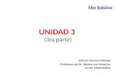 UNIDAD 3 (3ra parte) Johana Herrera Astargo Profesora de Ed. Básica con Mención en Ed. Matemática 5to básico.