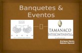 Enrique Denis Nelson Rancel. La función del departamento de banquetes es organizar y coordinar la realización de eventos en un hotel, utilizando todos.
