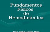 Fundamentos Físicos de Hemodinámica M.Sc. Adolfo Castillo Meza Departamento de Física, Informática y Matemáticas UPCH.