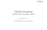 Model Drawing Graficando Modelos (GM) Lección 4 Problemas Con Restas.