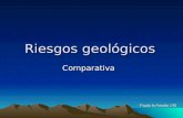 Riesgos geológicos Comparativa Comparativa Paula Is Antuña 1ºB Paula Is Antuña 1ºB.