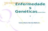 Enfermedades Genéticas……. Carlos Alberto Sánchez Malfavòn Centro de estudios científico y tecnológicos Carlos Vallejo Márquez 10.